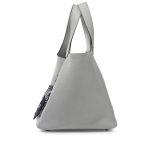 Hermès Bleu Pale Clemence Picotin Lock 22 Palladium Hardware - Image 2